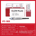 محركات الديزل Glow Plud PT-103 لتويوتا 3L